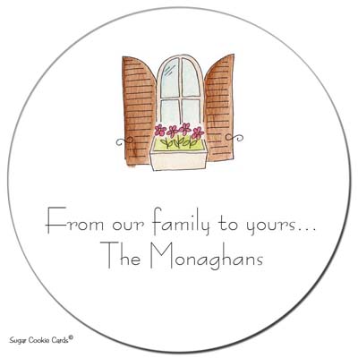 Sugar Cookie Gift Stickers - Window Box Sugar Cookie Gift Stickers - Window Box